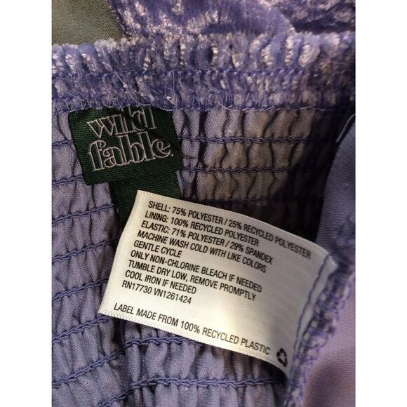Wild Fable Crop Top XXLarge Lavander Polyester And Spandex - Picture 3 of 3